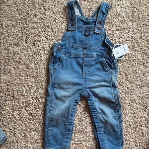 Baby B’Gosh knit denim overalls 18 months